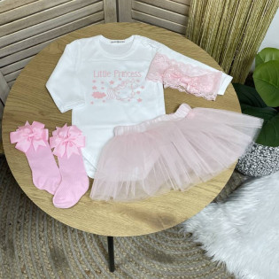 Боді дівчинці з написом "Little Princess" єдиноріжка Боді дівчинці з написом "Little Princess" єдиноріжка