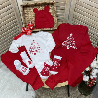 Боді дитячий "Перший новий рік..." іменна ялинка