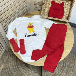 Боді для фотосесії по місяцях з Вінні-Пухом