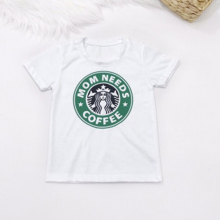 Футболка для мами "MOM NEEDS COFEE" starbucks