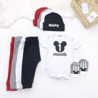 Боди с цифрой в Микки