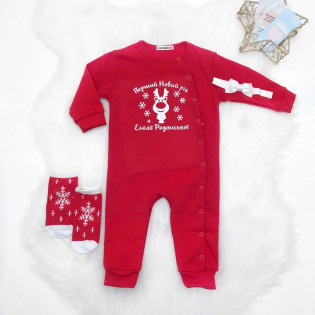 Сліп чоловічок "Мій перший новий рік" олень