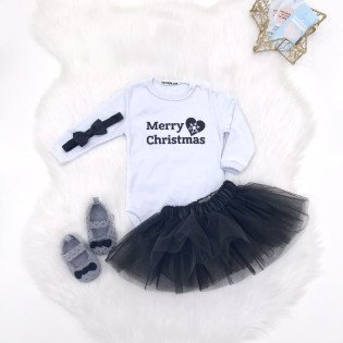 Комплект на рождество ребенку "Merry Christmas"
