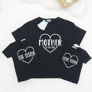 Футболка для мами "Mom of two girls"