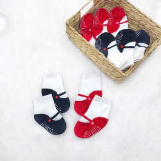Носочки балетки для новонародженої дівчинки 0-6міс