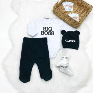 Боди для маленького мальчика "BIG BOSS"