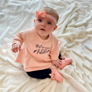 Світшот дівчинці іменний "Princess"