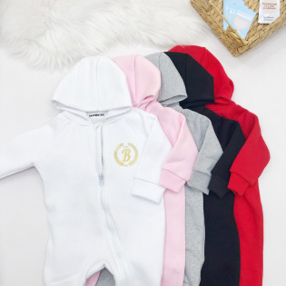 Комбінезон іменний з написом ініціали дитини