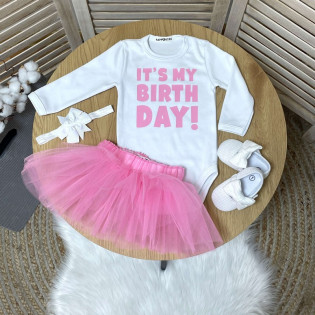 Боді на день народження дівчинки "It's my Birthday!"