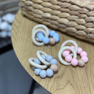 Гризунець круглий силіконовий новонародженому