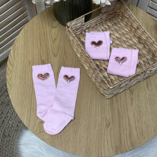 Гольфи для дівчинки з сердечком 0-1 рік