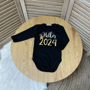 Боді для хлопчика/дівчинки новорічний "Hello 2026"