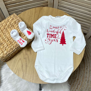 Боді для хлопчика/дівчинки "It's the most wondrful time of the year"