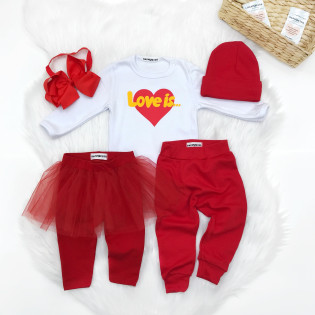 Боді для хлопчика та дівчинки "LOVE is"