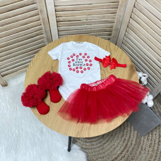 Комплект з боді з прикольним написом для бабусі "Тут була бабуся"