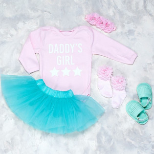 Боди "Daddy's girl" звезды