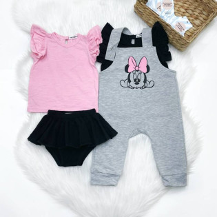 Комплект літнього одягу дівчинці Мінні маус