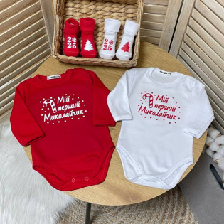 Боді дитині "Мій перший Миколайчик"