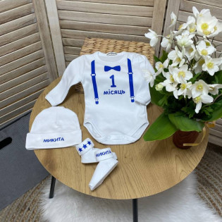 Набір новонародженому для фото по місяцях