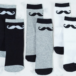 Гольфи дитячі до року з вусами