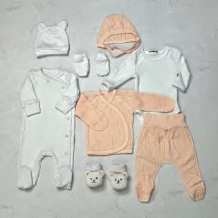 Набір для новонародженої дівчинки з льолею