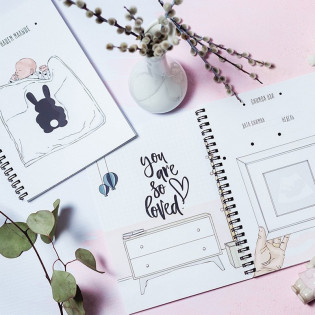 Книга для записів babybook "Книга про малюків"