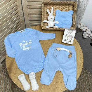 Подарунковий набір для хлопчика "Привіт світ"