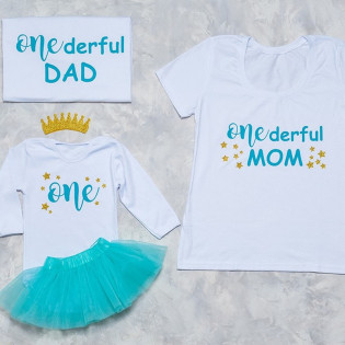 Набор 3-х футболок  "One" звезды