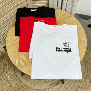 Футболка патріотична "HOME" з картою України та колосками