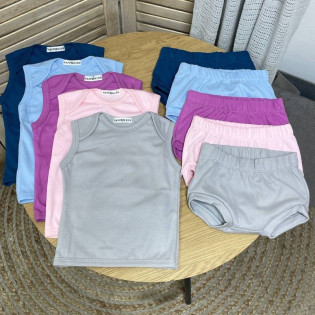 Базовий літній комплект майка + блумери