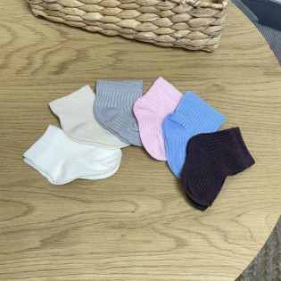Шкарпетки новонародженому однотонні 0-1 міс