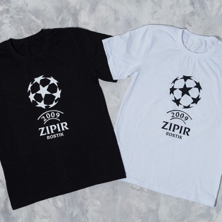 Футболка дитяча ліга чемпіонів "Champions League" з ім'ям